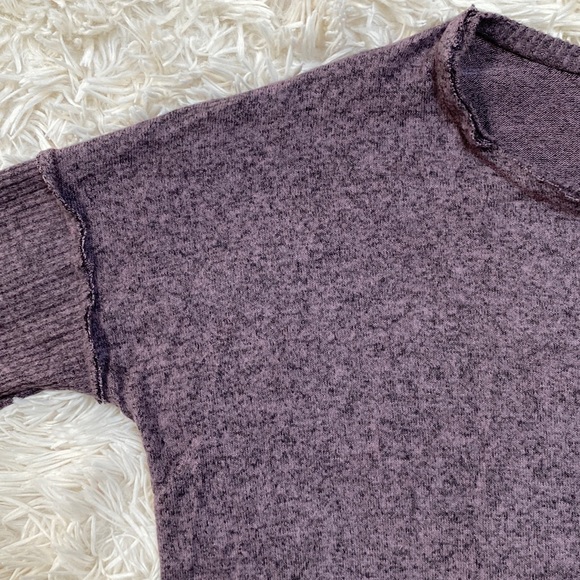 Bobeau Hacci LS Tunic Top 💗 Purple - Picture 5 of 13